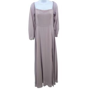 ASTR the Label Dress Womens Medium Purple Maxi Romantic Fairy Ethereal Feminine